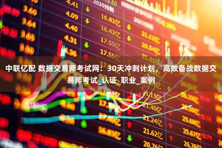 中联亿配 数据交易师考试网：30天冲刺计划，高效备战数据交易师考试_认证_职业_案例