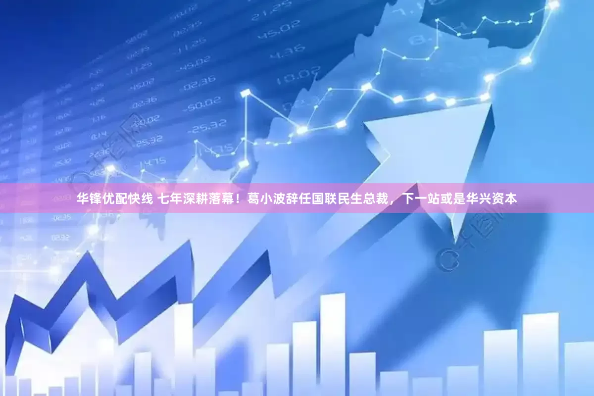华锋优配快线 七年深耕落幕！葛小波辞任国联民生总裁，下一站或是华兴资本
